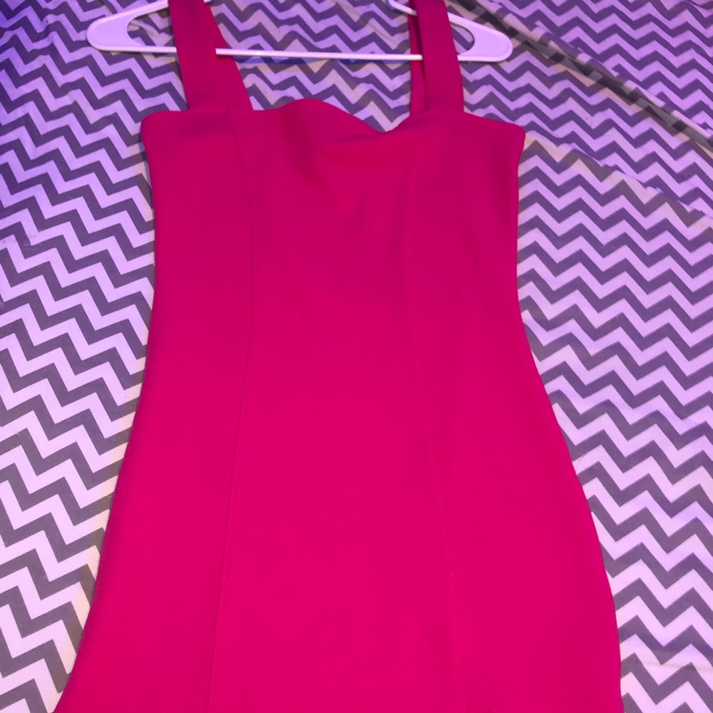 Hot Pink mini dress